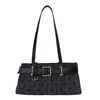 Bolsa de ombro de bolinhas de alta qualidade para mulheres, nova coleção outono/inverno 2026, bolsa de ombro estilosa, bolsa de mão fashion, pequena bolsa tote