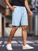 Comercio Exterior Transfronterizo de Amazon Verano Estilo Americano para Hombre Jacquard Pesado de Moda Casual para Exteriores Holgados Shorts para Hombre