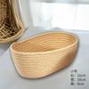 Fabricante Caja de Almacenamiento de Escritorio de Cuerda de Algodón Cosméticos Llaves Snacks Desorden de Mesa de Café Sala de Estar Entrada Hogar Colección Tejida
