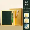 Set de Regalo de Caja con Cuaderno A5 con Logo Personalizado para Reunión Anual de la Empresa, Práctico Set de Regalo para Clientes y Empleados