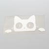 Pegatina de Gato Asomándose para Coche Gato Sorpresa Gato de Ojos Grandes Gato Asomándose Pegatina Reflectante para Coche Gato de Dibujos Animados