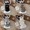 Cubrezapatos Versátiles de Otoño e Invierno, Absorbentes de Sudor, Transpirables, Antideslizantes, Cómodos, Calcetines Deportivos para Tenis, Calcetines de Felpa con Encaje de Oso Dulces y Lindos