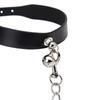 Collar de Cuero para Accesorios SM Divertidos Suministros para Adultos Alternativos Collar con Campana para Perro Cadena de Tracción Popular en Europa y América