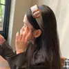 Diadema Retro Maillard Otoño Invierno para Mujer de Gama Alta Lujo Ligero Borde Ancho Parte Superior Alta del Cráneo Diadema Estilo Simple Sombrero