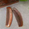 Peine de Sándalo Rojo Peine Doméstico de Dientes Finos Masaje Peine Antiguo de Sándalo Rojo Peine Pequeño de Sándalo