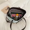 Estilo Coreano Floral Fresco 2026 Encaje Nuevo Gran Capacidad para Viajar Cuadros Bolso Tote de un Solo Hombro/de Mano para Mujer
