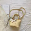 Bolsos de Mano Pequeños de Moda de Verano Más Vendidos para Mujer 2026 Nuevo Exquisito Mini Bolso Cubo Bolso Cruzado Versátil de Moda