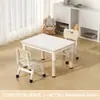 Mesas y Sillas para Jardín de Infancia, Mesa de Estudio para Niños, Mesa Cacahuete de Altura Ajustable para Educación Temprana, Juego de Mesa Especial para que los Bebés Dibujen y Escriban