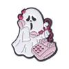 Insignia creativa de la nueva serie de Halloween de AliExpress, broche de metal con forma de fantasma, accesorios divertidos de dibujos animados.