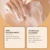 Oceaura Caqui Fresco Gel de Banho Limpeza Suave Refrescante Hidratante Hidratante Gel de Banho de Limpeza