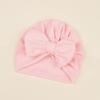 Nuevo gorro infantil europeo y americano con lazo de cachemira para bebé, gorro estilo jersey para bebé, gorro indio para bebé recién nacido.