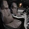 Nova Almofada para Assento de Carro, Universal para Todas as Estações, Pequeno Conjunto de Três Peças, Couro Nappa Respirável, Almofada de Assento de Carro de Peça Única, Atacado Transfronteiriço