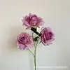 Flores Artificiales para Boda Colección Morada Serie Salón de Bodas Jardín Monet Arco Exterior Muro de Flores Estudio Fotográfico Floral Paisajismo