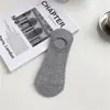 Calcetines de Aire Acondicionado de Tubo Corto para Hombre, Calcetines Invisible Tipo Boat, Antideslizantes, Bajos, Color Sólido, Absorbentes de Sudor, Transpirables, Talón Antideslizante, Casuales y Duraderos