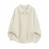 Otoño/Invierno 2026 Nuevo Suéter de Punto Trenzado con Cuello Americano Estilo Old Money para Hombre Tendencia Casual High Street