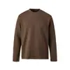 RUMENG Marca Tendência ao Ar Livre Simples Outono/Inverno Moletom Fino Quente com Capuz Manga Longa Masculino Outono Solto para Trabalho Casual Camada Base