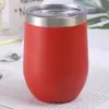Taza de Huevo de Acero Inoxidable de 12 oz para Café Transfronteriza de Amazon, Taza de Huevo de Doble Capa, Taza de Huevo al Vacío, Copa de Vino con Forma de Cáscara de Huevo, Taza de Regalo