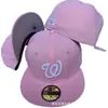 2026 Clásico Transfronterizo Modelo AA Gorra de Béisbol Bordada de Alta Calidad con Visera Plana Gorra Cerrada Talla Sombrero de Liga Deportiva Americana