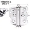 Bisagra de resorte doble de acero inoxidable cierre automático de puerta retorno cierrapuertas pequeño mini reparador bisagra plegable de 4 pulgadas