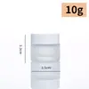 Botella de Crema Esmerilada, Botella de Vidrio para Crema Opaca a la Luz, Botella Dispensadora de Cosméticos, Botella Vacía, Botella de Muestra para Crema de Ojos, Botella de Perfume