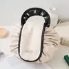 Novo saco cosmético com cordão preguiçoso feminino Portátil à prova d'água PU Travel Wash Bag Armazenamento portátil Bolsa Caixa Caso de alta qualidade