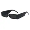 Gafas de Sol Rectangulares Retro de Marco Pequeño para Hombres y Mujeres, Tendencia Hip-Hop Disco Europeas y Americanas Elegantes Gafas de Sol de Marco Pequeño Estrecho Patillas Anchas