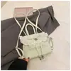 Mochila de Lunares con Lazo para Mujer 2026 Nueva Moda Primavera Tendencia Borde de Encaje Bolsa Escolar Pequeña Bolsa de Viaje