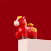Estilo Tendência Nacional Ornamentos de Resina Decoração de Mesa de Escritório Cavalo Pequeno Trazedor de Sorte Criativo Presente para Inauguração de Estação de Trabalho Lembrança