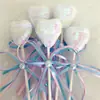 Decoración de Pastel Adorno de Amor Enchufe de Moño Bola de Lentejuelas Inserto de Decoración de Pastel Decoración de Mesa de Fiesta para Postres