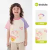 Elige 1 artículo y obtén un 12% de descuento Colección de camisetas Dudu Family Camiseta de manga corta para niños y niñas Ropa de otoño para niños T