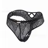 Calcinha Cruzada Temu Sexy com Renda e Recortes Transparentes Tiras Cruzadas Tamanho Grande para Mulheres