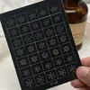 Adesivos para Manicure Francesa Vazados Designs Pintados por Spray Estrela de Cinco Pontas Cruz Laço Decorações para Unhas Venda por Atacado
