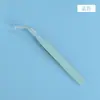 Pengdou Tools, Pinzas para Uñas, Pinzas para Pestañas, Mini Clips de Colores para Diario, Herramientas DIY de Cabeza Recta y Curva