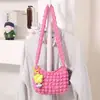 Bolsa Nube para Mujer Estilo Coreano Alto Valor Sensación de Lujo 2023 Nueva Pura Portátil de Hombro Cruzada Plegada Debajo del Brazo