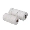 Corda de algodão branca espessa de várias tranças para tapeçarias artesanais, porta-copos, decorações de parede para vasos e arranhadores para gatos