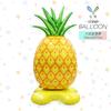 Mecrla Nuevo Globo de Papel de Aluminio con Base de Pie Grande Piña Cactus Árbol de Coco Decoración de Fiesta de Verano