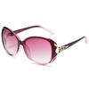 Nuevas gafas de sol con bisagra de metal de diamante cabeza de zorro para damas gafas de sol de moda europea y americana fábrica de gafas de mano 8842