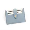 Bolso Clutch de Cierre a Presión Simple Nuevo de Verano, Funda Cartera para Licencia de Conducir y Tarjetas Bancarias, Cartera Compacta Multicapa para Tarjetas