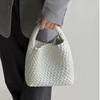 Cross-border estilo saco tecido feminino primavera e verão saco pequeno e leve feminino saco de grande capacidade cesta de legumes bolsa