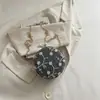 Bolso de vacaciones moderno y de moda para mujer, estilo nuevo, bolso bandolera de cadena fresco y sencillo, estilo vacacional casual, bolso de paja versátil para mujer