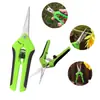 Conjunto de Tesouras de Poda para Jardim - Tesouras de Poda em Aço Inoxidável para Flores, Galhos, Ervas com Cabos Ergonômicos Antiderrapantes
