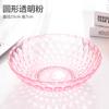 Plato para Snacks de Sala de Estar Estilo Europeo Plato de Frutas de Plástico Transparente Plato para Frutos Secos Moderno Simple Creativo Plato para Dulces Hogar