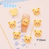 Acessórios para Nail Art Urso de Manteiga Unhas Vestíveis Infantis Acessórios para Unhas Curtas Brincos Cola de Creme Decorações Artesanais DIY