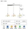 Lustre moderno minimalista Bauhaus para sala de estar e jantar com senso de design de alta qualidade, adequado para escritório, quarto, corredor criativo e hall de entrada, com recursos de proteção ocular