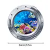 Kyyg001-016 Pegatinas Luminosas Azul-Verde Removibles Transfronterizas para Portillas y Ventanas Falsas, Pegatinas Decorativas, Pegatinas de Pared Autoadhesivas