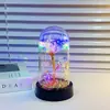 Luz Noturna Criativa de Rosa Buquê Artificial Flor Imortal Enfeites Decorativos Dia dos Namorados Mercado Noturno Barraca de Parque Atacado