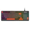 Teclado de 98 teclas de Tres Modos Inalámbrico Bluetooth Mecánico Escritorio Portátil Oficina Teclado y Ratón Set