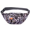 Nova Camuflagem Pequena Flor Dupla Esportes Cintura Bolsa Viagem Ao Ar Livre Trendy Crossbody Bolsa Camuflagem Casual Moda Cintura Bolsa