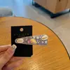 Nuevo Pasador de Perla de Concha de Gama Alta para Flequillo, Pinza Lateral Versátil para Niñas, Pasador Único con Pedrería para la Parte Posterior de la Cabeza