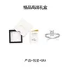 Anillo Octagonal de Plata S925 Coreano de Venta Caliente del Sudeste Asiático Transfronterizo Elegante Anillo Fresco de Celebridad de Internet de Gama Alta para Mujeres